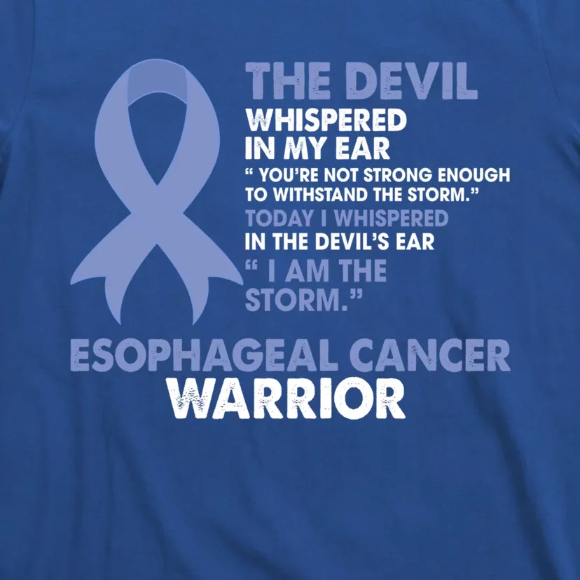 I Am The Storm Esophageal Cancer Awareness Warriors Fighters Gift T-Shirt