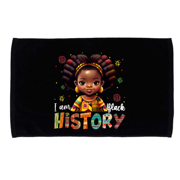 I Am The Strong African Queen Black History Month Microfiber Hand Towel