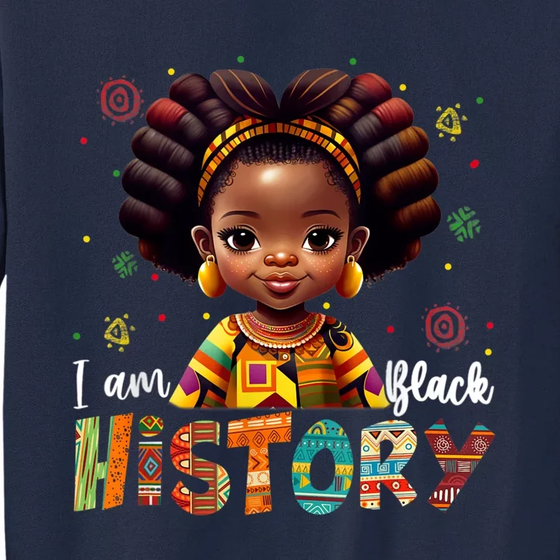 I Am The Strong African Queen Black History Month Tall Sweatshirt