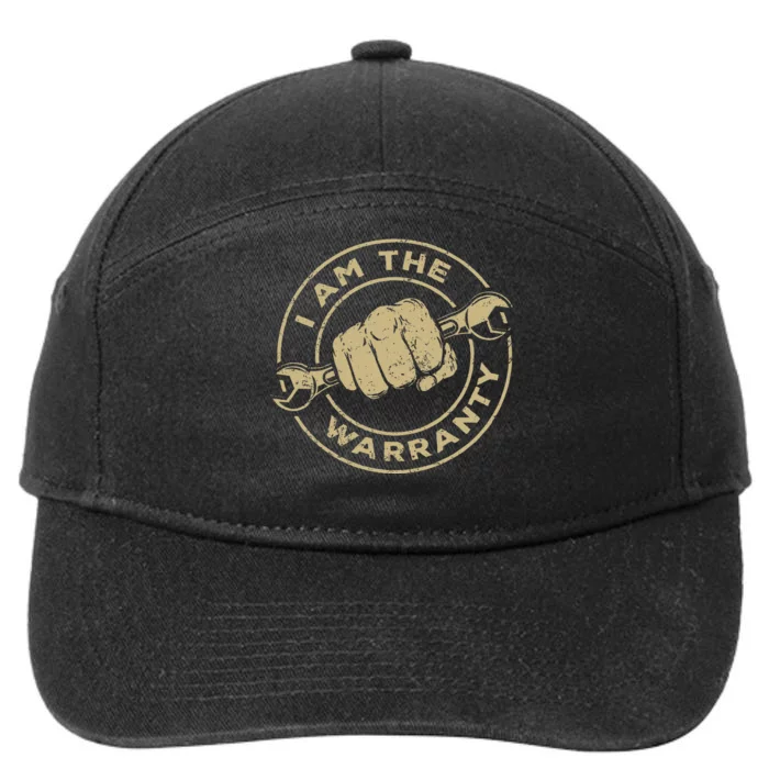 I Am The Warranty Car Lover 7-Panel Snapback Hat