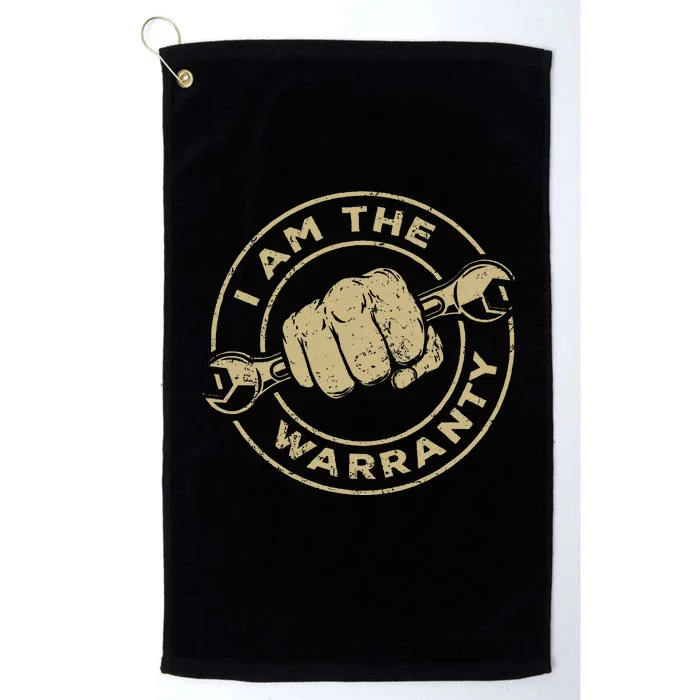 I Am The Warranty Car Lover Platinum Collection Golf Towel