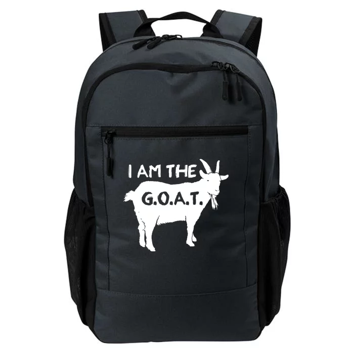 I Am The GOAT Greatest Of All Time Athletics Champion Daily Commute Backpack