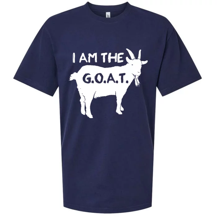 I Am The GOAT Greatest Of All Time Athletics Champion Sueded Cloud Jersey T-Shirt