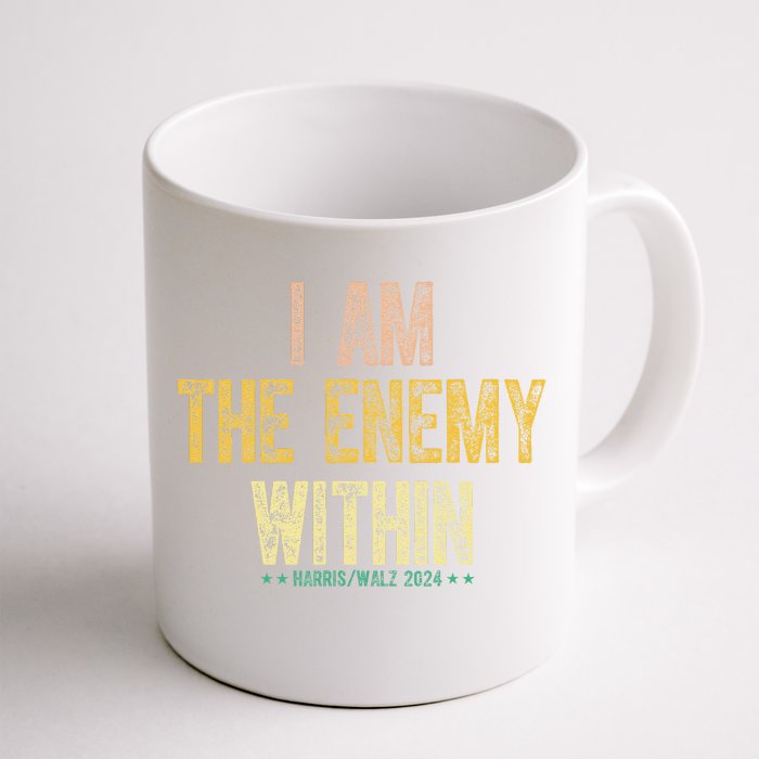 I Am The Enemy Within Front & Back Coffee Mug