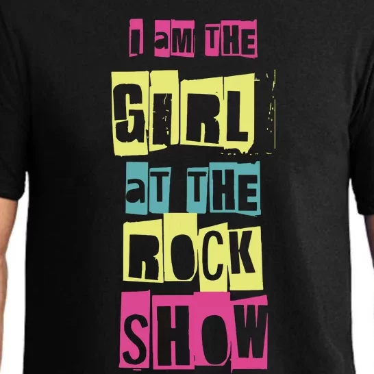 I Am The Girl At Funny Punk Rock Music Lover Pajama Set