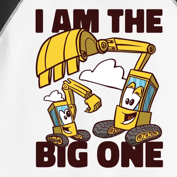 I Am The Big One Builder First Birthday Toddler Fine Jersey T-Shirt