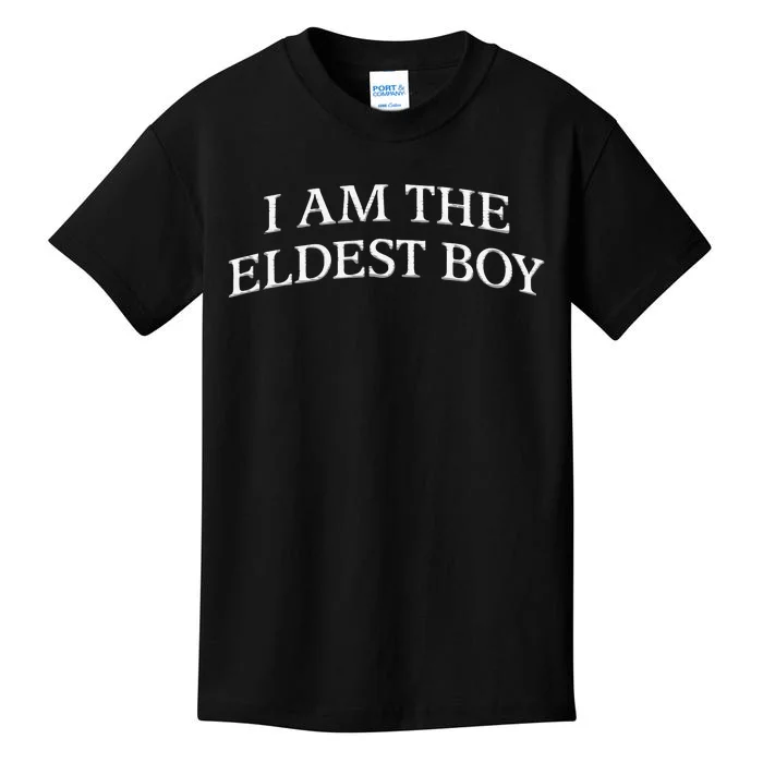 I Am The Eldest Boy Embroidery Hat Cap Kids T-Shirt