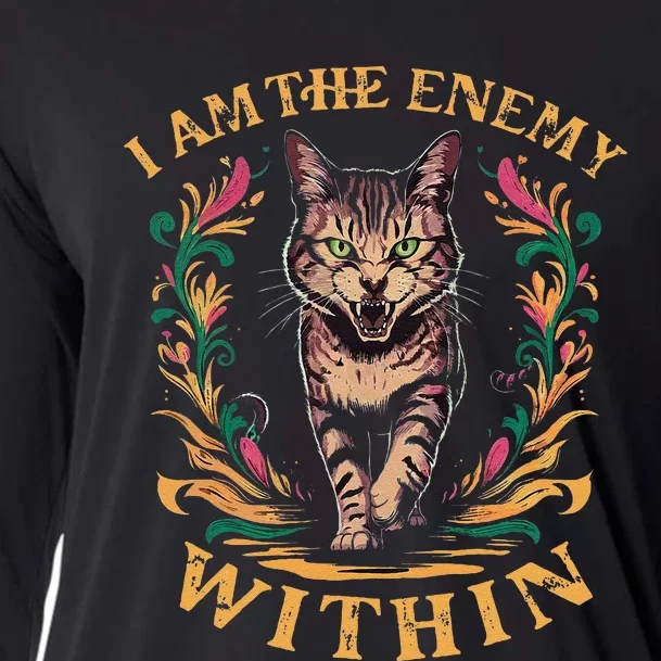 I Am The Enemy Within Cooling Performance Long Sleeve Crew