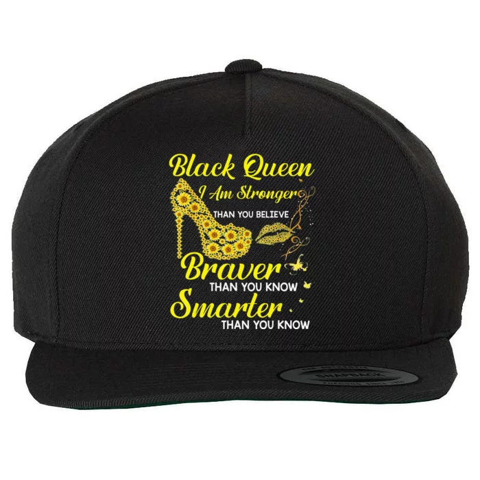 I Am The Storm 's Juneteenth Black History Month Wool Snapback Cap