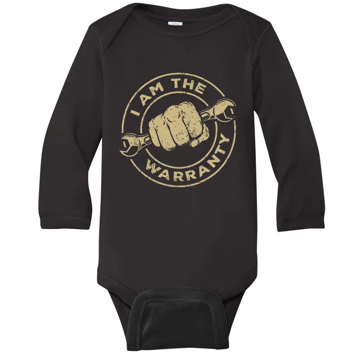 I Am The Warranty Car Lover Baby Long Sleeve Bodysuit