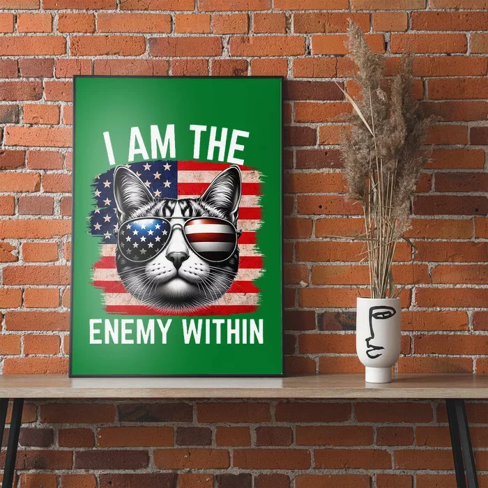 I Am The Enemy Within Kamala Harris 2024 Election Merch Poster