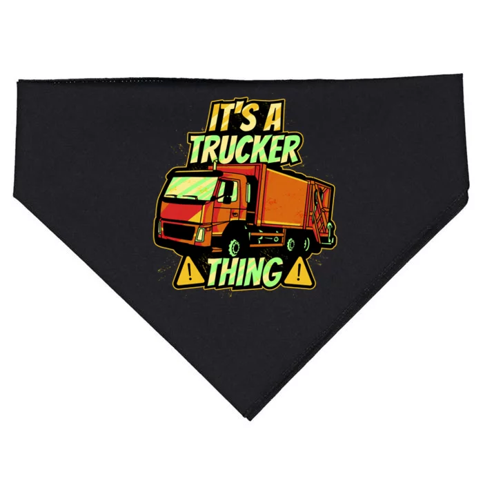 It's A Trucker Thing USA-Made Doggie Bandana