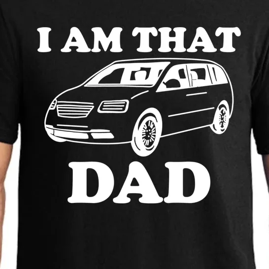 I Am That Dad Funny Minivan Graphic Gift Pajama Set