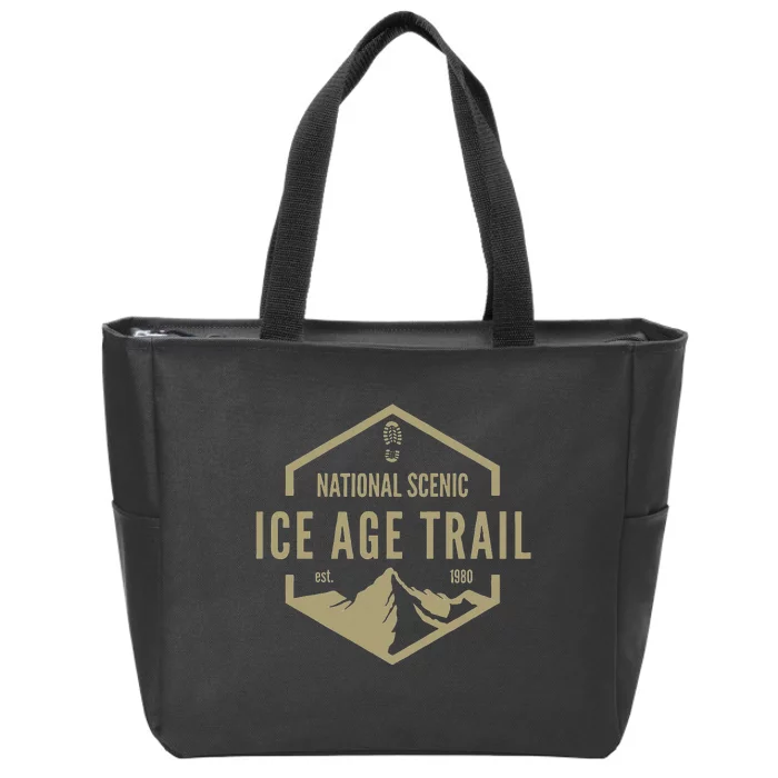 Ice Age Trail Zip Tote Bag