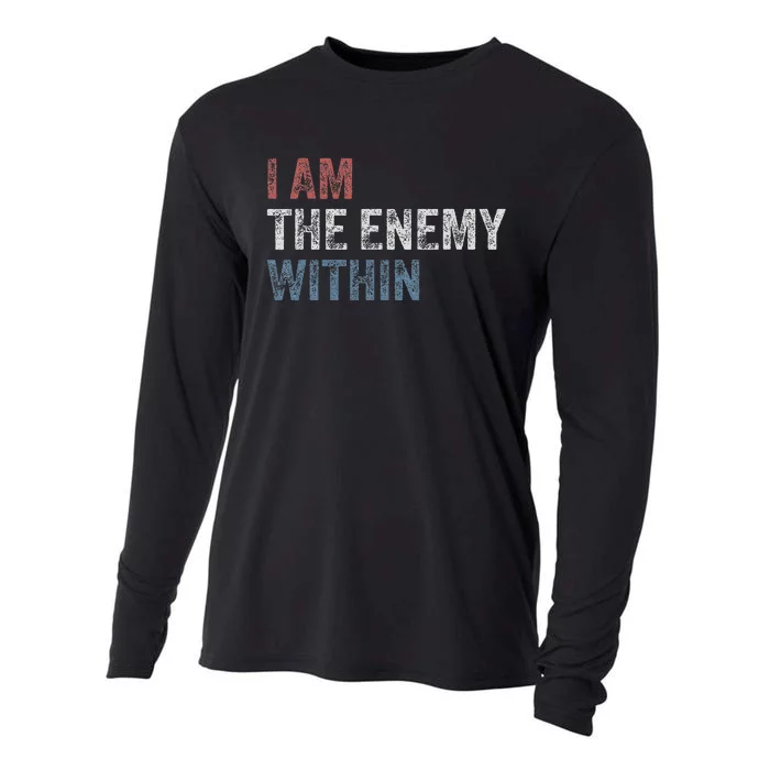 I Am The Enemy Within Cooling Performance Long Sleeve Crew