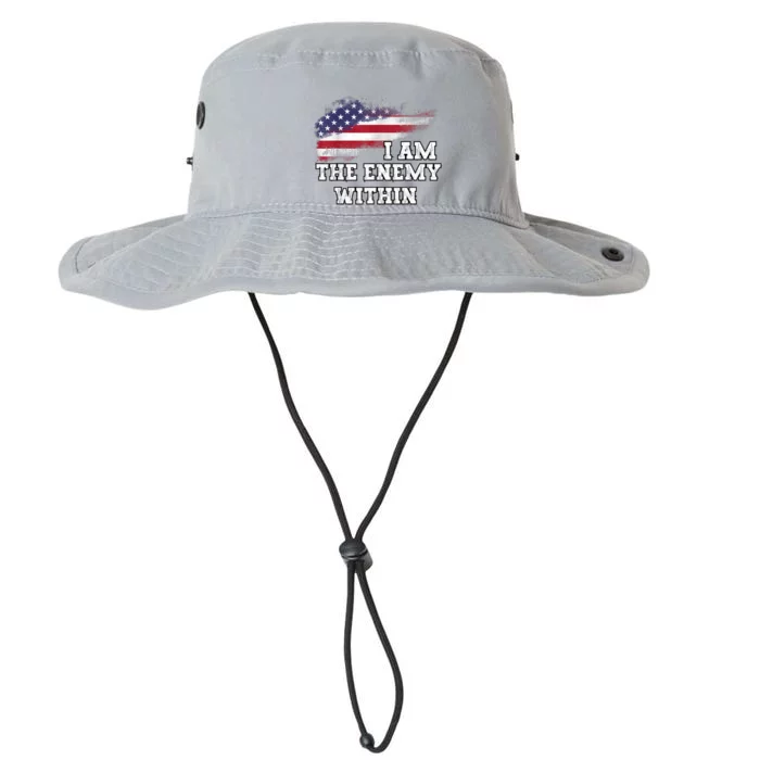 I Am The Enemy Within Legacy Cool Fit Booney Bucket Hat