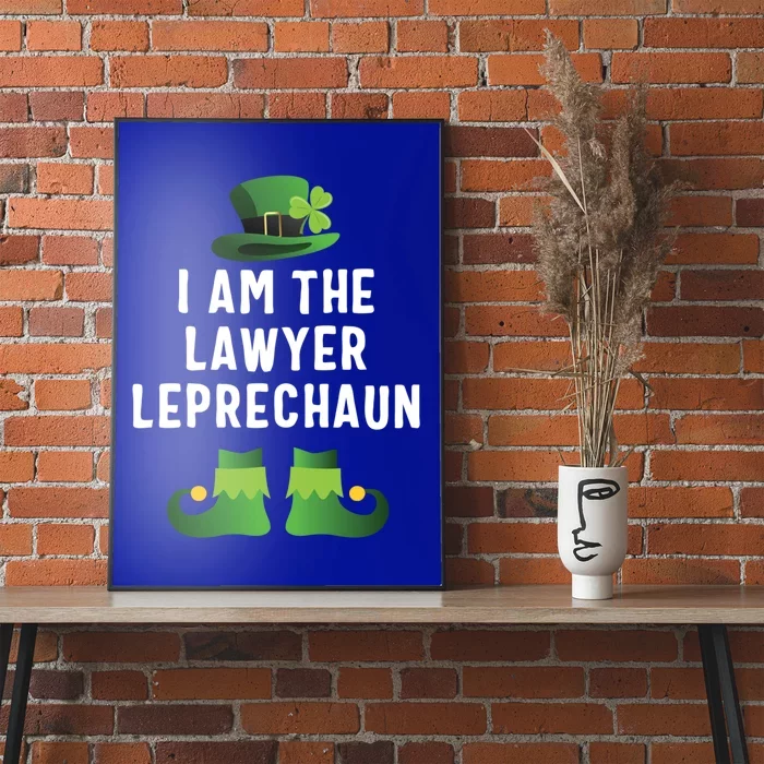 I Am The Lawyer Leprechaun St Patricks Day Gift Poster