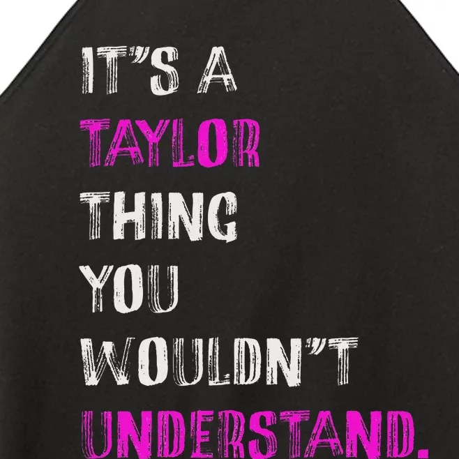 ItS A Taylor Thing Unique Style Women’s Perfect Tri Rocker Tank