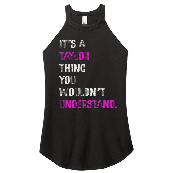 ItS A Taylor Thing Unique Style Women’s Perfect Tri Rocker Tank