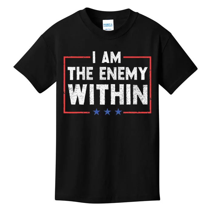 I Am The Enemy Within Kids T-Shirt