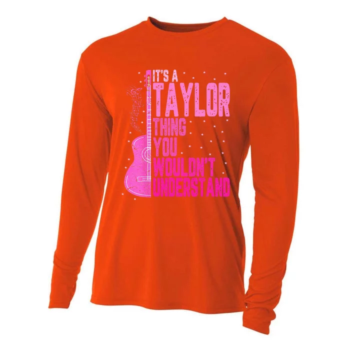 ItS A Taylor Thing You WouldnT Understand Cooling Performance Long Sleeve Crew