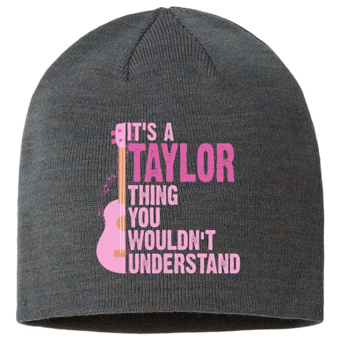 Its A Taylor Thing You Wouldnt Understand Guitar 8 1/2in Sustainable Knit Beanie