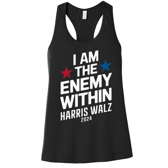 I Am The Enemy Within Women's Racerback Tank