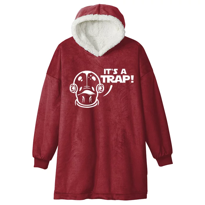 Its A Trap Hooded Wearable Blanket