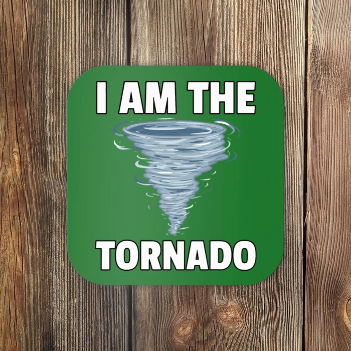 I Am The Storm Twister Tornado Hurricane Meteorologist Coaster