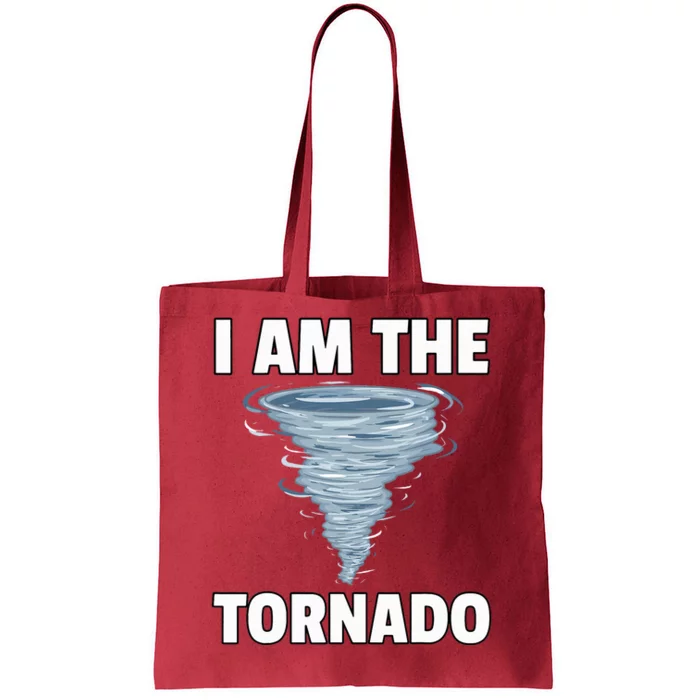 I Am The Storm Twister Tornado Hurricane Meteorologist Tote Bag