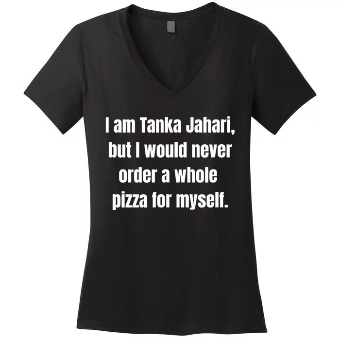 I Am Tanka Jahari Women's V-Neck T-Shirt