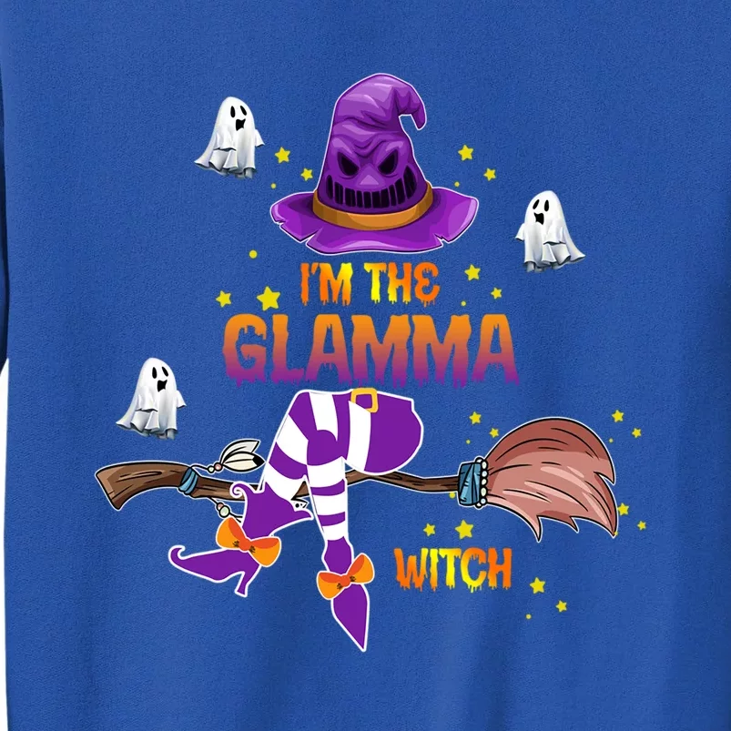 I Am The Glamma Witch Grandma Gift Sweatshirt