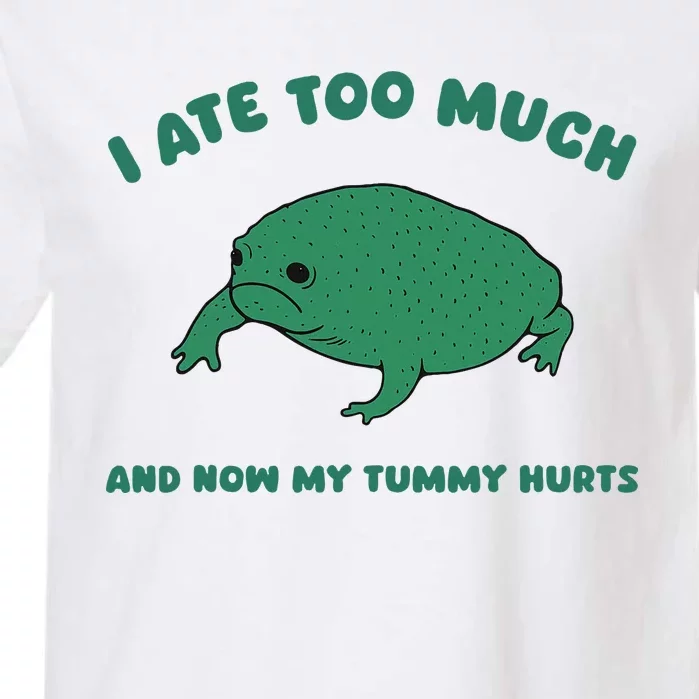 I Ate Too Much And My Tummy Hurts Garment-Dyed Heavyweight T-Shirt