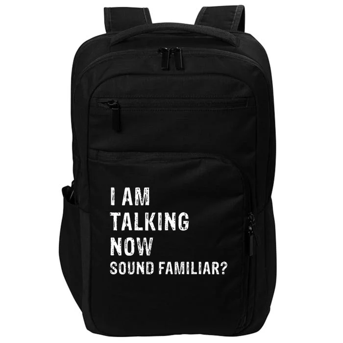 I Am Talking Now Trump Debate Kamala Harris 2024 Impact Tech Backpack