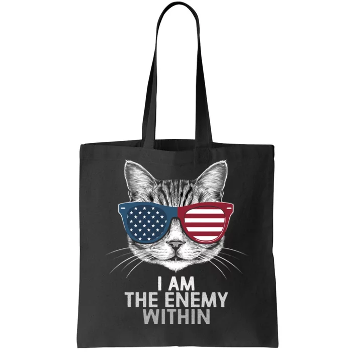 I Am The Enemy Within Tote Bag