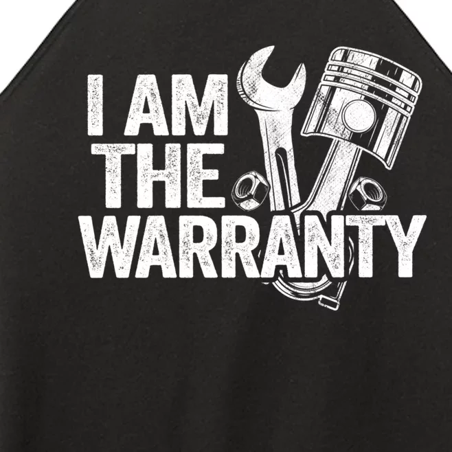 I Am The Warranty Race Car Parts Repair Guy Funny Mechanic Women’s Perfect Tri Rocker Tank