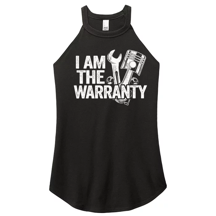 I Am The Warranty Race Car Parts Repair Guy Funny Mechanic Women’s Perfect Tri Rocker Tank