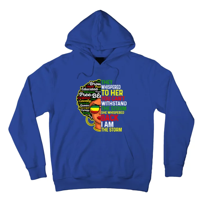 I Am The Storm Juneteenth Black History Month Gift Hoodie