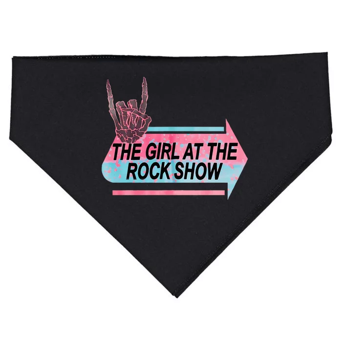 I Am The Girl At The R.O.C.K Show Classic USA-Made Doggie Bandana