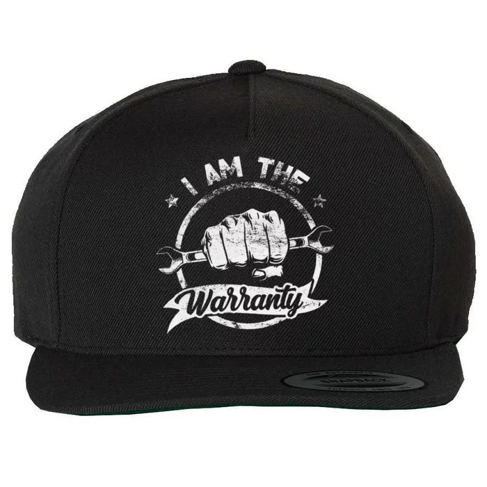 I Am The Warranty Fixing Myself Diesel Truck Car Machine Wool Snapback Cap