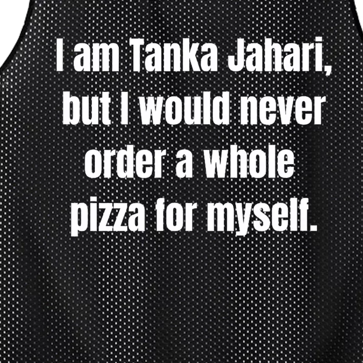 I Am Tanka Jahari Mesh Reversible Basketball Jersey Tank