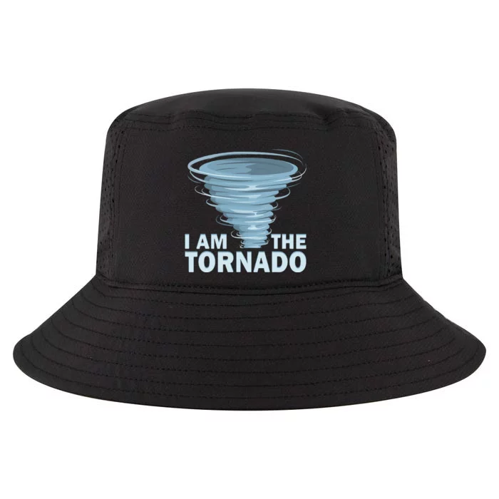 I Am The Storm Twister Tornado Hurricane Meteorologist Cool Comfort Performance Bucket Hat