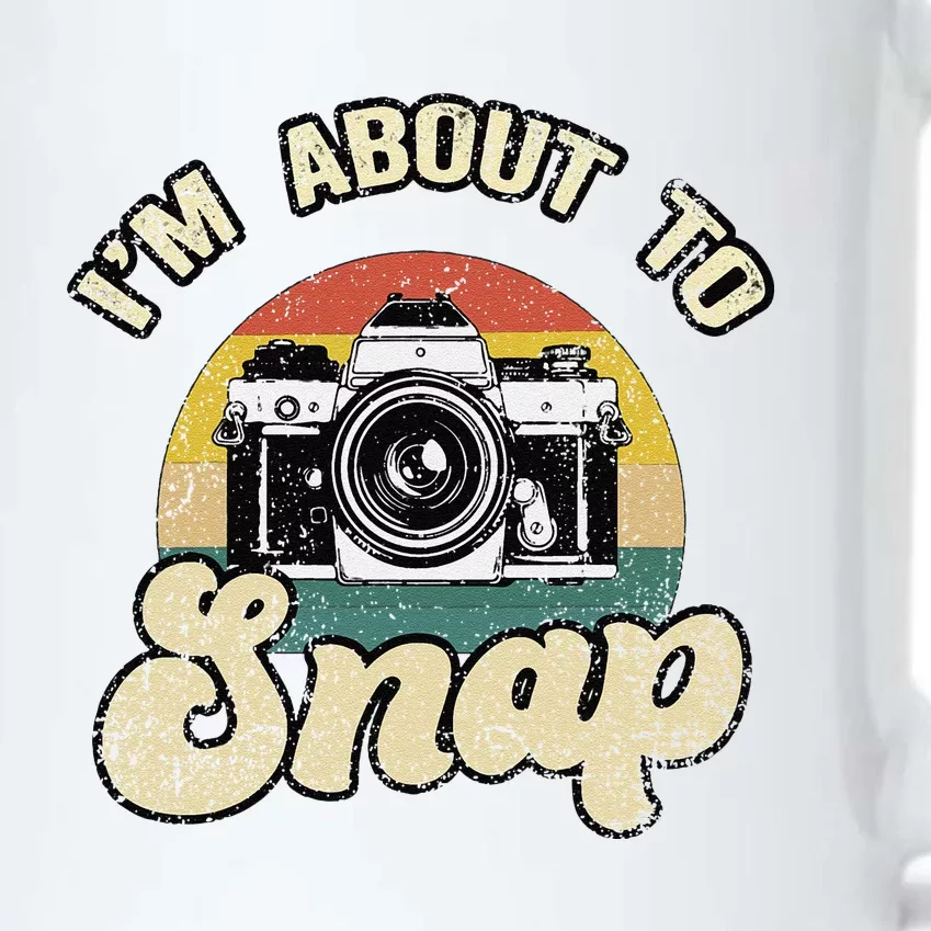 Im About To Snap Photography Photographer Cameraman Camera Black Color Changing Mug