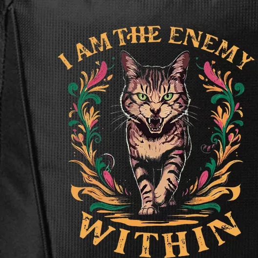 I Am The Enemy Within City Backpack