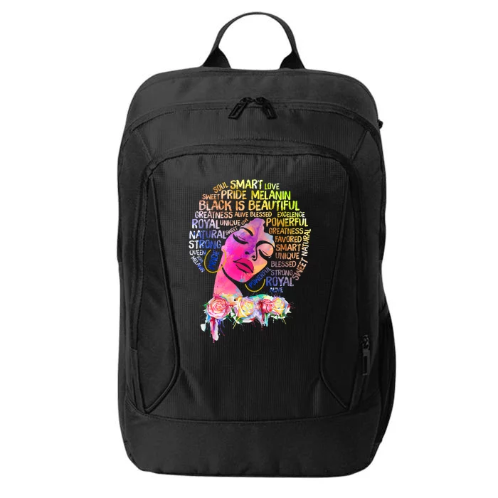 I Am The Storm Strong African Woman In Black History Month City Backpack