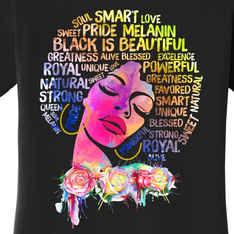 I Am The Storm Strong African Woman In Black History Month Women's T-Shirt