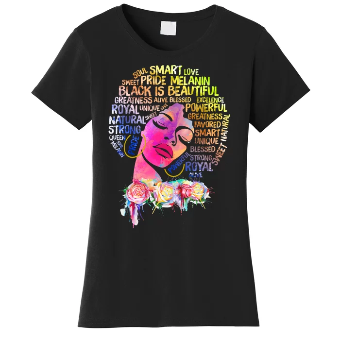 I Am The Storm Strong African Woman In Black History Month Women's T-Shirt