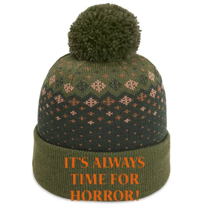 It’S Always Time For Horror The Baniff Cuffed Pom Beanie