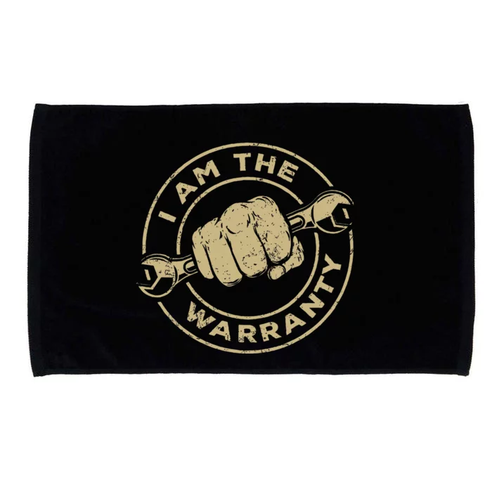 I Am The Warranty Car Lover Microfiber Hand Towel