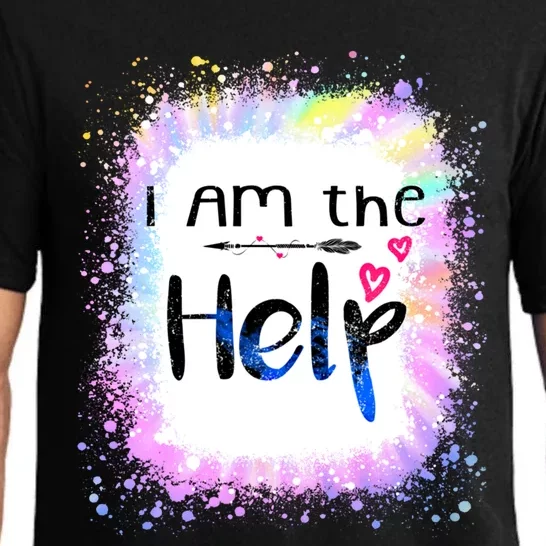 I Am The Help Bestie Couples If Lost Or Drunk Funny Tie Dye Great Gift Pajama Set